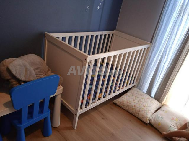 Lit Bebe Blanc Equipements Pour Enfant Et Bebe A Mohammedia Avito Ma Undefined