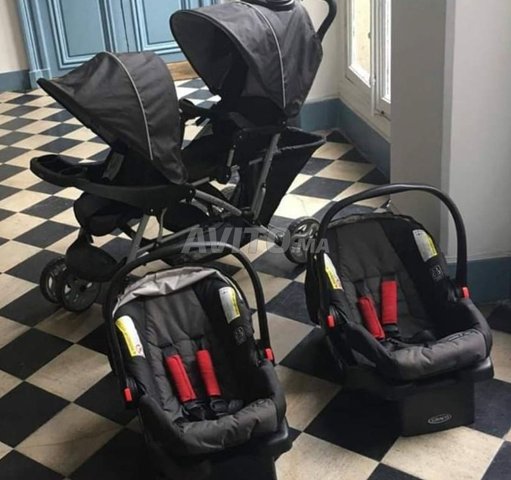 poussette graco pour jumeaux